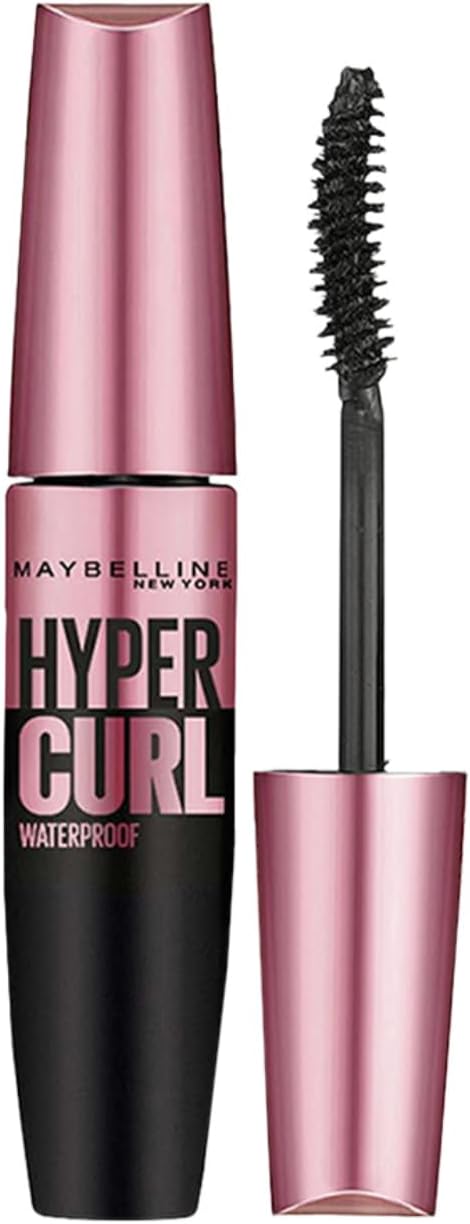 Maybelline New York Hypercurl Mascara Waterproof, Black