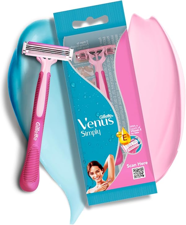 Gillette Simply Venus 3 Hair Removal Razors for Women