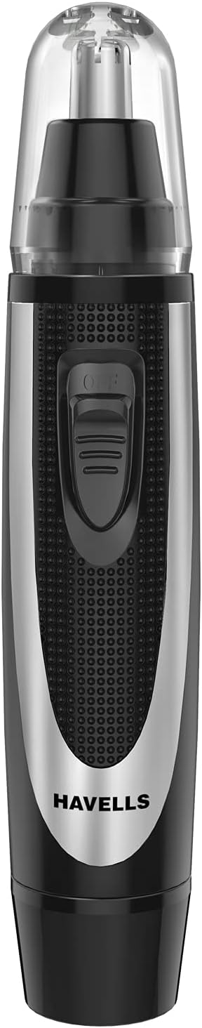 Havells Ne6322 Nose&Ear Hair Trimmer,Battery Operated&Easy To Carry (Black), Unisex