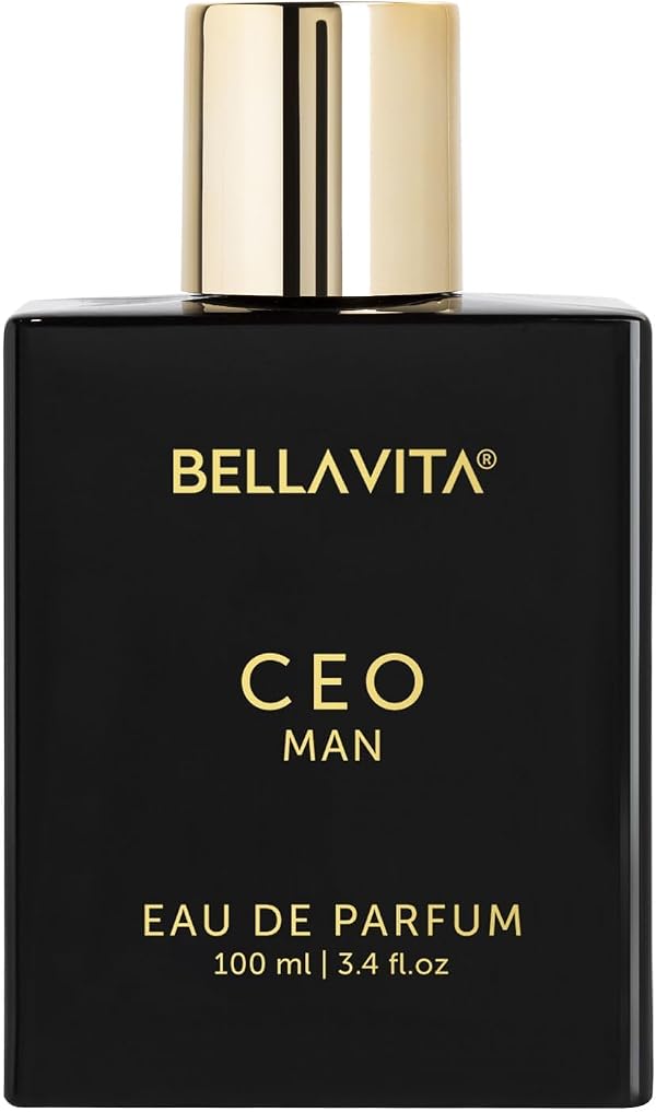 Bella Vita Luxury CEO Man | Long Lasting EDP 100ml | with Lemon, Lavender, Tonka, Mandarin & Vetiver | Premium Fragrance Perfume for Men | Ideal for Every Moment