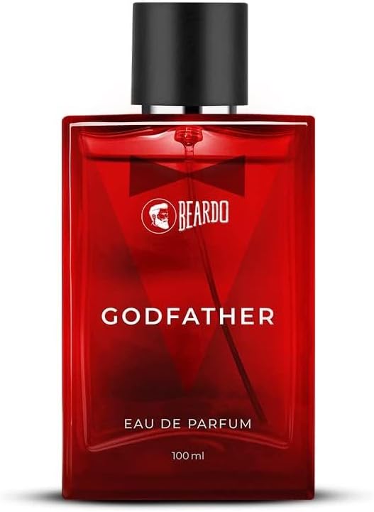 BEARDO Godfather Perfume For Man, 100ml | Aromatic, Spicy Perfume For Men | EAU DE PARFUM | Perfume For Men| Long Lasting Fragrance | Date Night Perfume | Premium Fragrance | Gift for Men | Husband | Boyfriend