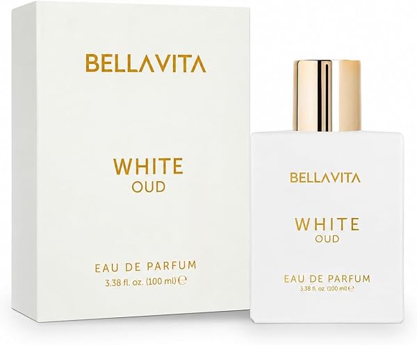 Bella Vita Luxury White Oud | Long Lasting Unisex EDP 100ml | with Orange, Patchouli, Musk | Oud & Fruity Premium Fragrance Perfume for Unisex | Great for Everyday Use