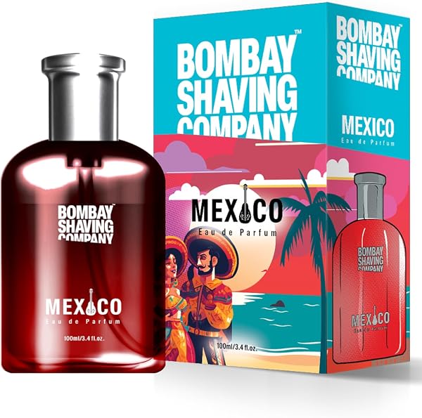 Bombay Shaving Company Mexico Perfume for Men - 100ML | Woody Long Lasting Fragrance | Eau de Parfum | Gift for Men | Gift for Husband | Gift for Boyfriend