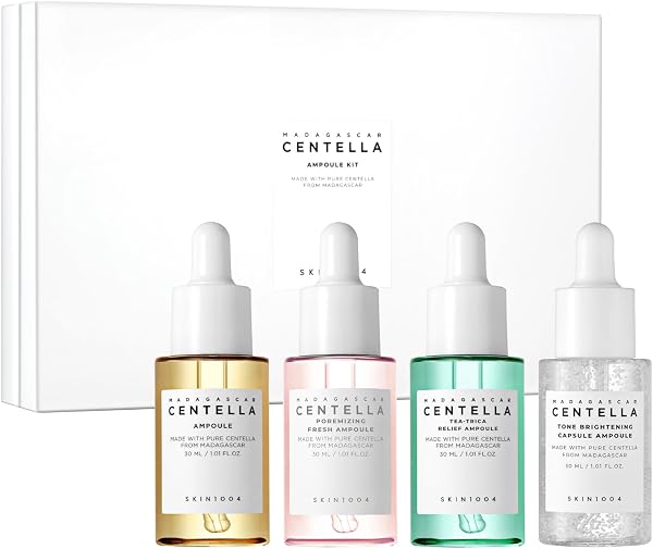 SKIN1004 Madagascar Centella Ampoule Kit | Soothing Serum Set, 120 ml