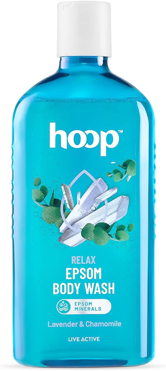 hoop Epsom Body Wash Relax | Epsom Salt, Lavender & Chamomile | 300ml