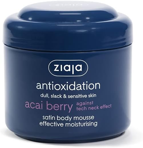 Ziaja Acai Berry Satin Body Mousse Moisturising (200 Ml)
