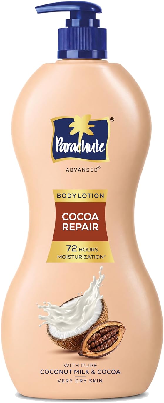 Parachute Advansed Cocoa Repair Body Lotion, Intense Moisture, 600ml