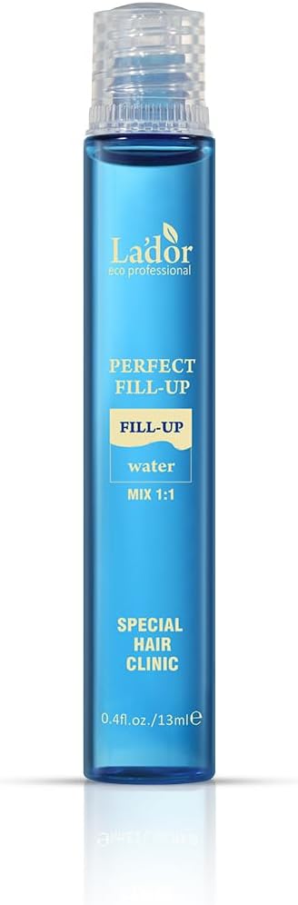 LADOR Perfect Hair Fill Up 3 Seconds Intensive Keratin Hair Mask Rinse Off Treatment for Bleached Frizzy Damaged Dry Hair, Deep Conditioner Protein Hair Care Korean Hair Ampoule (13 ml)
