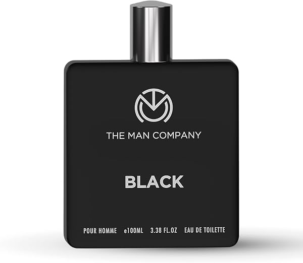 The Man Company Fresh Black Edt Perfume For Man - 100Ml | Premium Long-Lasting Fragrance | Perfume Gift for Friend | Anniversary Fragrance Gift | Valentine Gift For Man