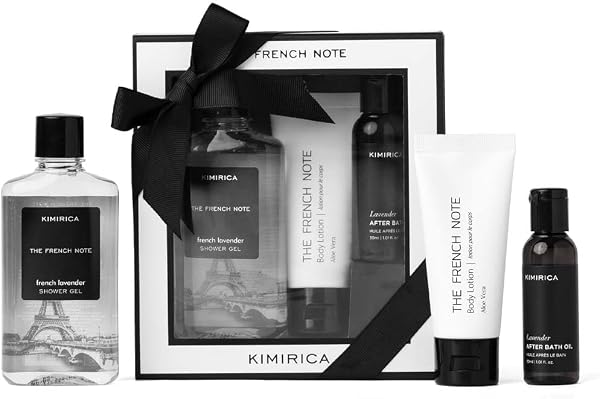 Kimirica Gift Set luxury lavender gift box for Men & Women Set of 3
