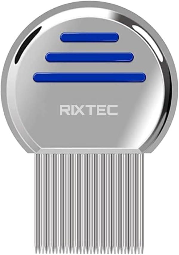 Lice Comb For Women And Kids Stainless Steel Lice Terminator Fine Egg Nit Lice Egg Removal Comb For Women and men (multi color)(R)