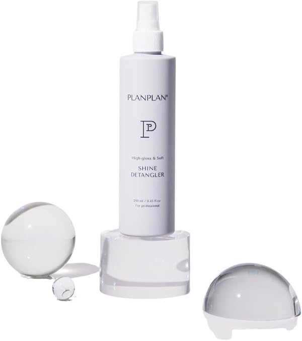 Shine Detangler Spray with UV Protection – Leave-In Treatment for Silky, Glossy, and Nourished Hair, Enhancing Shine and Protecting Against Damage