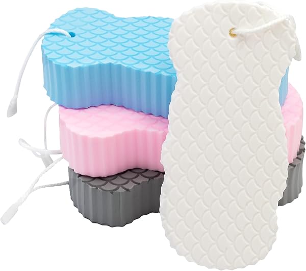 Super Soft Bath Sponge Scrubber Pack of 2 | Premium Bath Loofah for Men, Women & Kids | Rich Foam Body Scrubber for Deep Cleansing, Gentle Exfoliation & Dead Skin Removal | Quick Dry | Surprise Colors