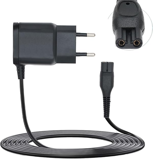 15V Charger Compatible With Philips Trimmers & Shavers | HQ8505 Replacement Charger (Complete list of compatible models in bullet point) 15V BT3215 AADPX1