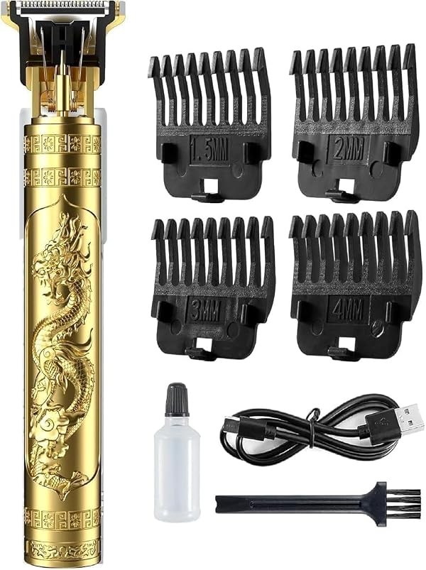 Professional Hair Clipper for Men, Rechargeable Cordless Beard Trimmer