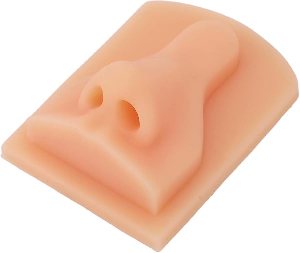 Realistic Soft Silicone Training Ears, Nose, Lips, Nipples, Tongue,Navel for Tattoo, Piercing, Jewellery Display, Medical & Lab Training