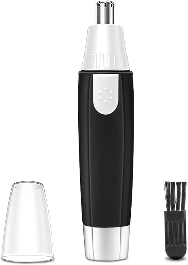 YETI 3-in-1 Electric Nose & Ear Hair Trimmer – Stainless Steel Blades, Painless Grooming for Men & Women