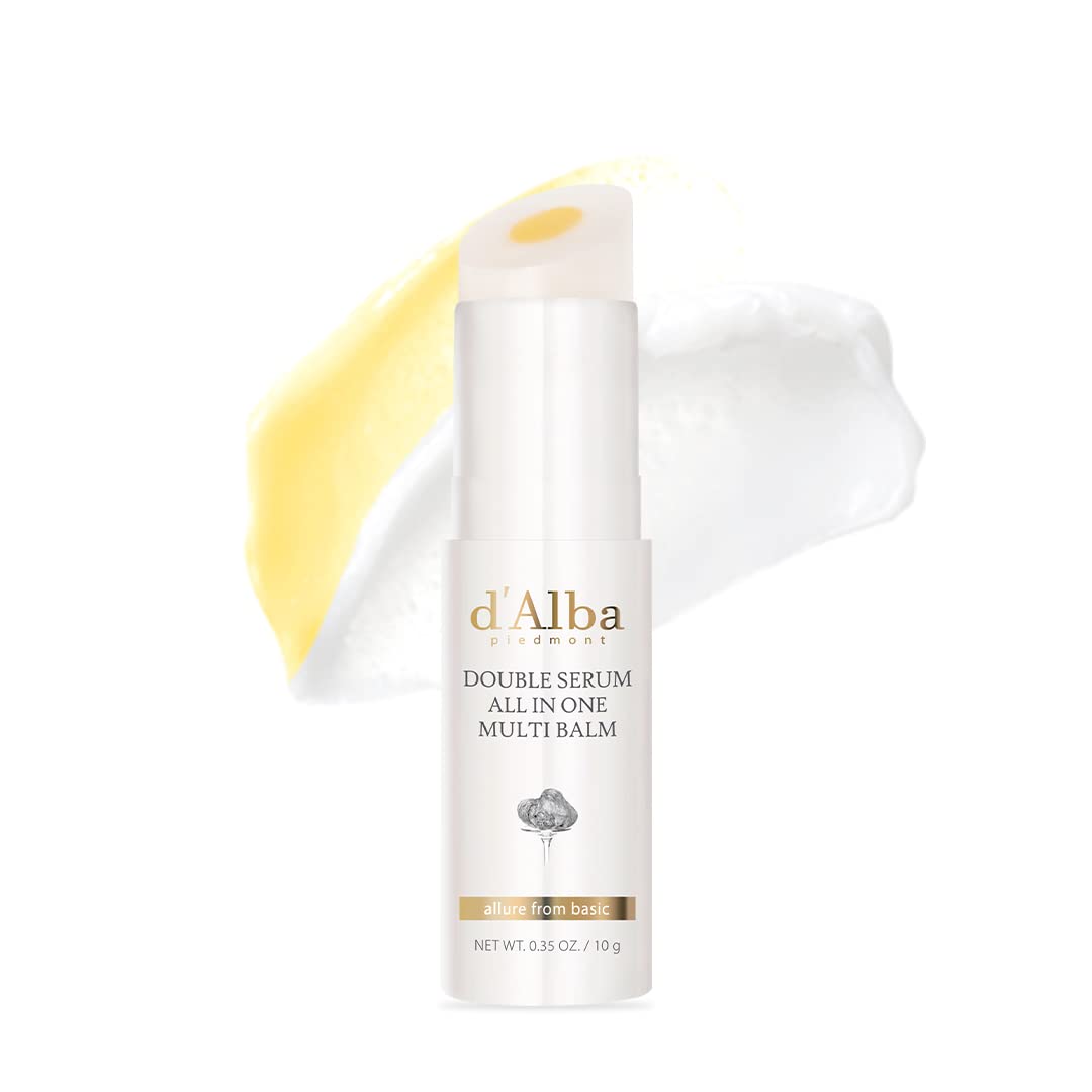 d'Alba White Truffle Double Serum Multi Balm, Vitamin C, Vegan, 10g