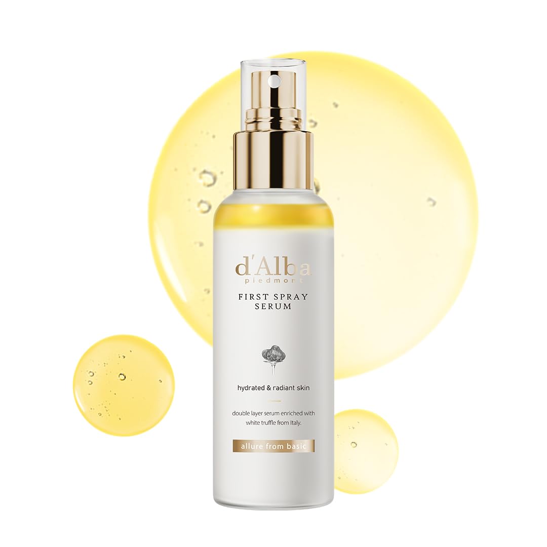 d'Alba White Truffle First Spray Serum, Hydrating Glow Mist, 100ml
