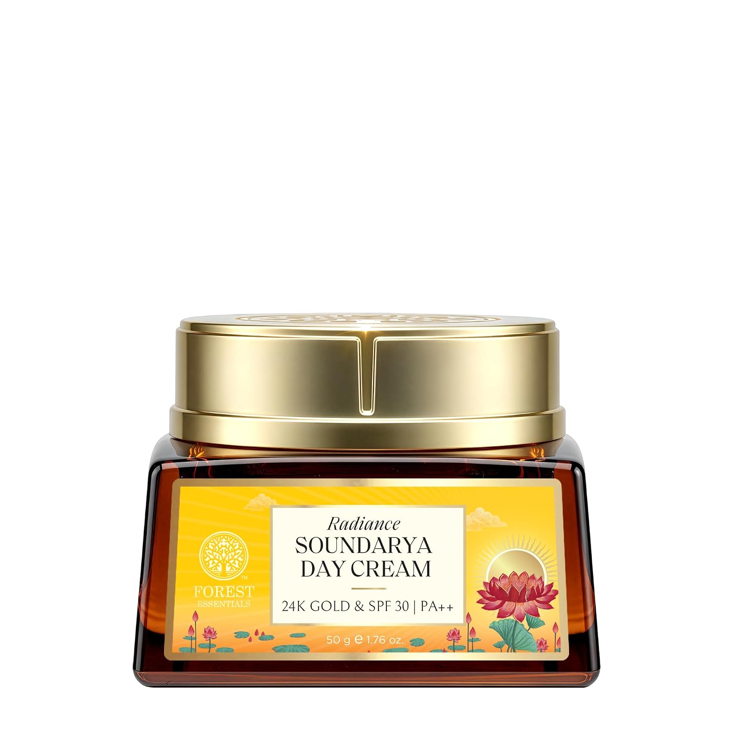 Forest Essentials Soundarya Radiance Cream with 24K Gold (50g)