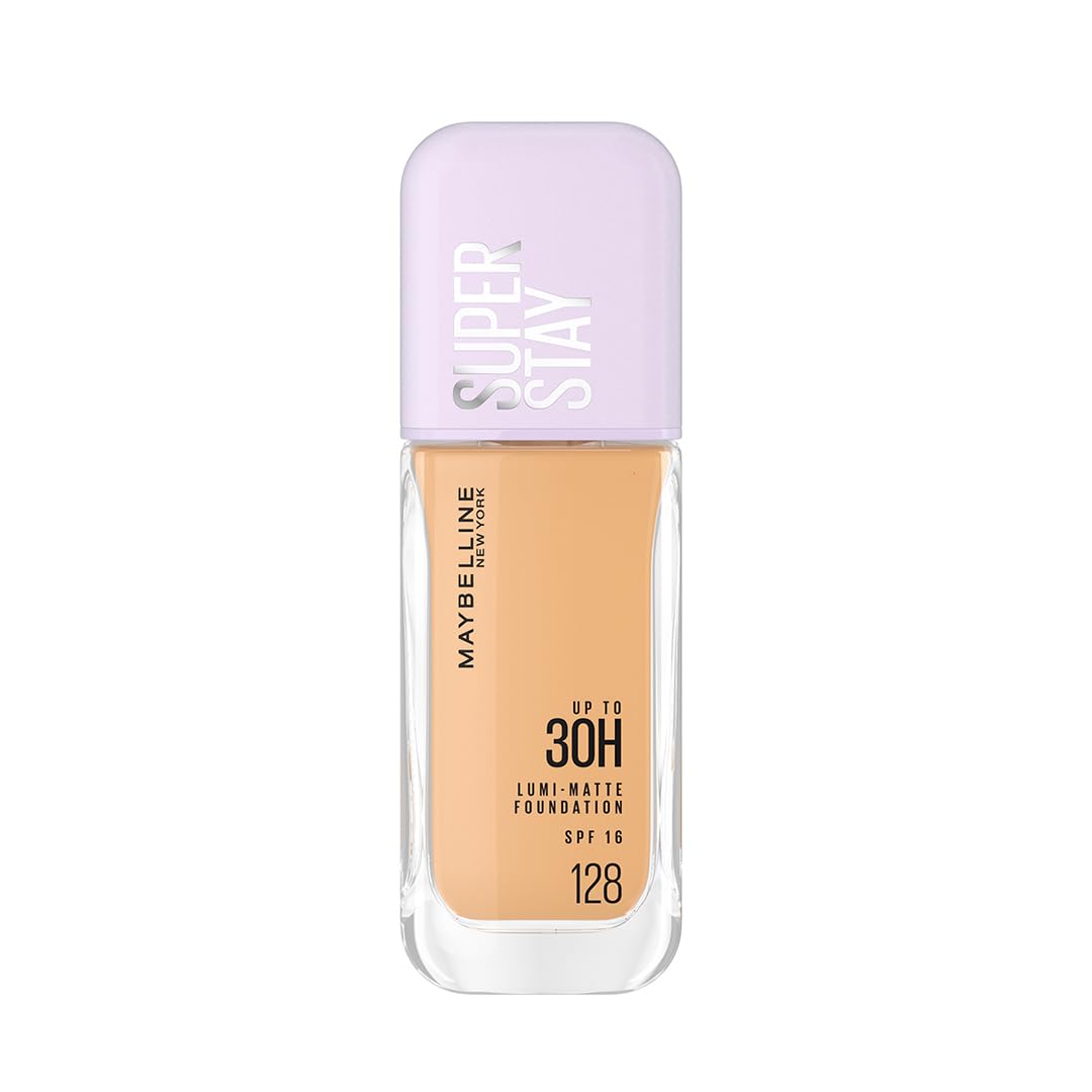 Maybelline New York Super Stay Lumi Matte Liquid Foundation — 128 True Beige (30ml)